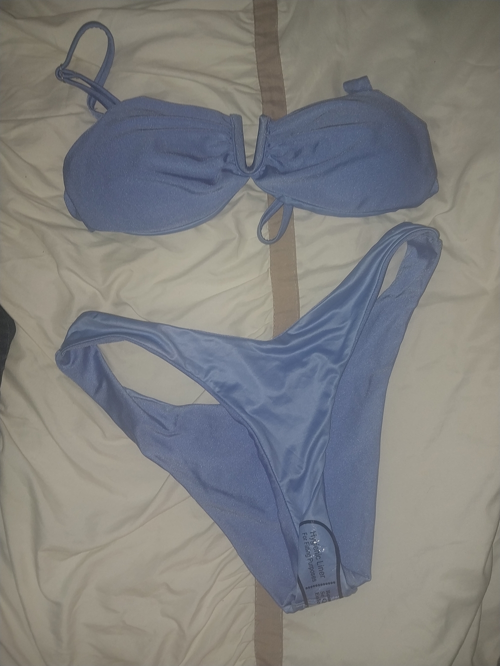 Hot Kiss Light Blue Bikini Set